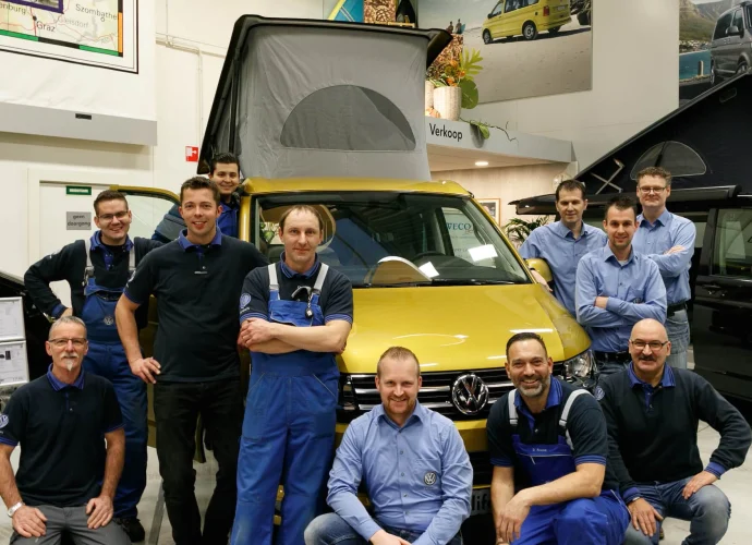team werkplaats campercentrum nederland